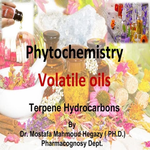 Phytochemistry essential  oils terpene hydrocarbons