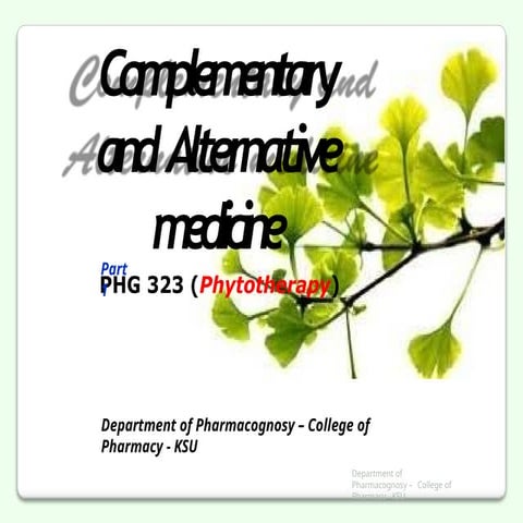 Lecture notes. phytotherapy 1. saudia. pptx