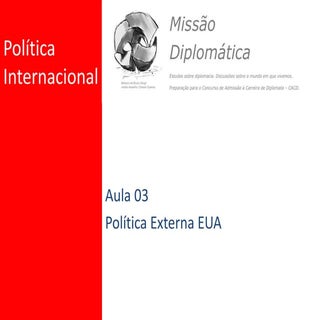 Estudos CACD Missão Diplomática - P...