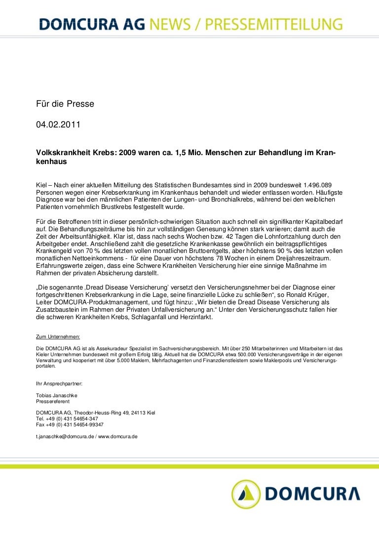 Pi Domcura Dreaddiseasekrebs 0211 Pdf