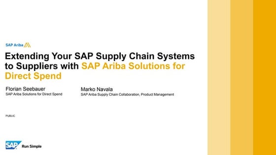 SAP Ariba Procurement: The Buying Process | PPT