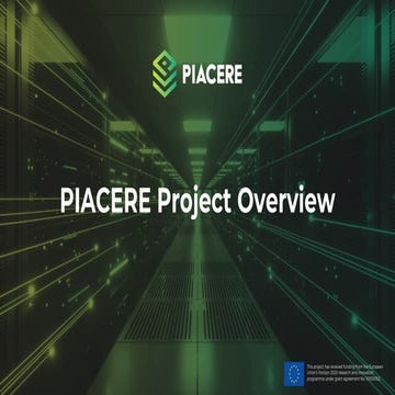 PIACERE project overview, summary of objectives v2