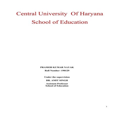 Piaget's Cognative Development