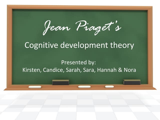 Piaget theory
