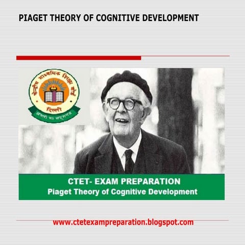Piaget theory of cognitive development