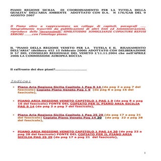 PIANO ARIA REGIONE SIILIA CAPITOLO ...