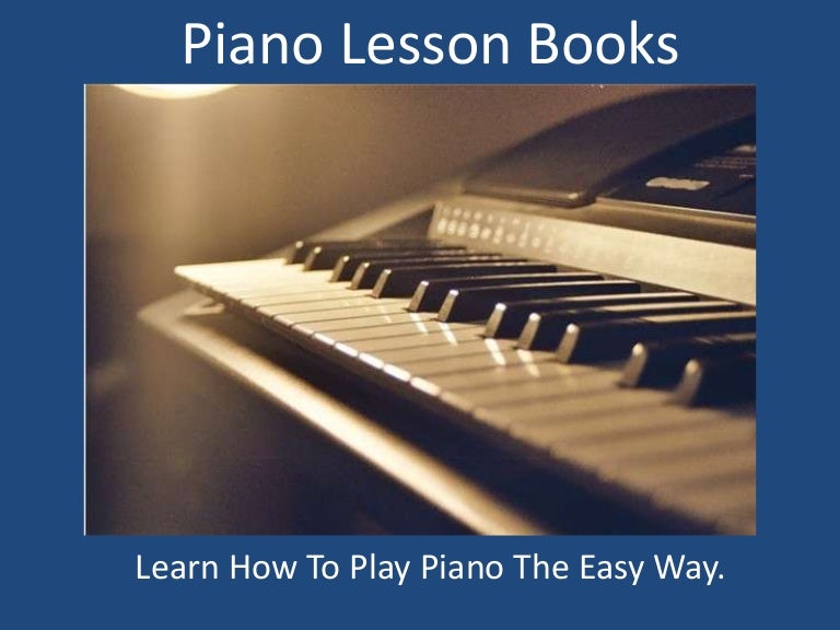 Piano Lesson Books