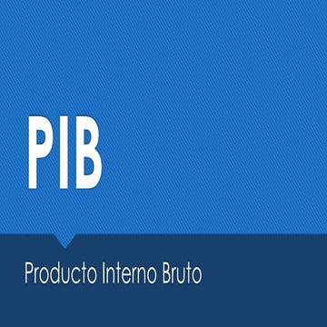 Producto Interno Bruto per capita y Oferta y Demanda
