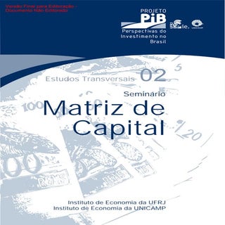 Matriz de Absorção de Investimento ...