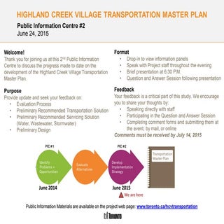 Public Meeting #2 Information Mater...