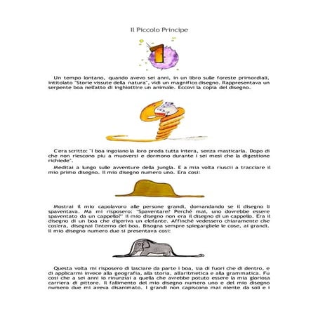Piccolo principe in italiano