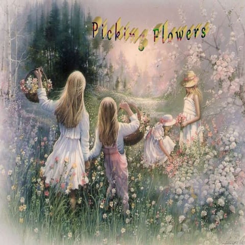 Picking flowers 