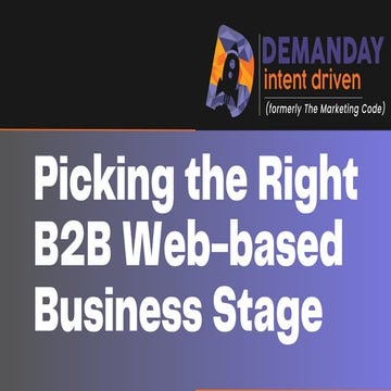Picking the Right B2B Web-based Business Stage.pdf