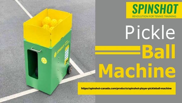 Master the Game with Spinshotcanada's Pickleball Machine