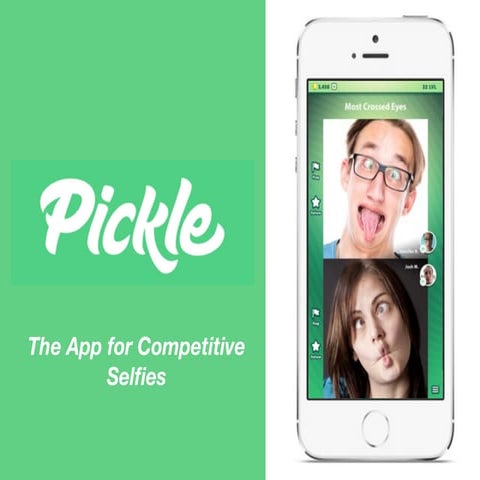 Pickle Competitive Selfies App May 2015