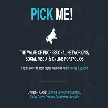 Pick me! Personal Branding & Networking