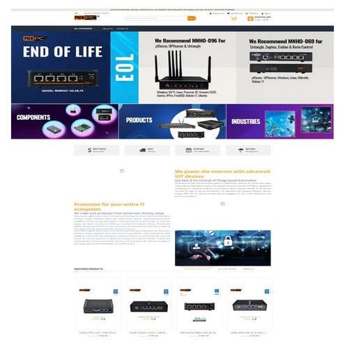 Intel Atom® Denverton C3558 4 LAN 2 SFP uCPE/vCPE 5G SD-WAN NFV Fanless ...