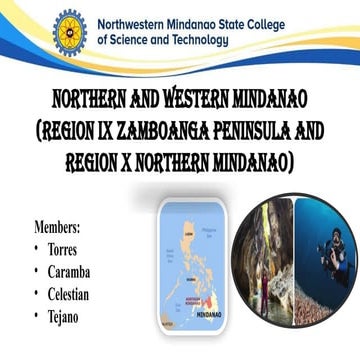 Region 10 :     Northern Mindanao  .pptx