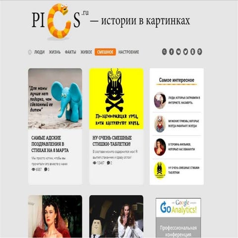 Медиакит Pics.ru