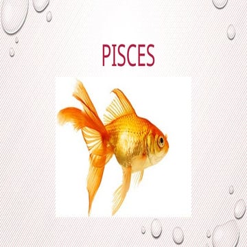 Class Pisces. General characteristics and classifications of Super ...