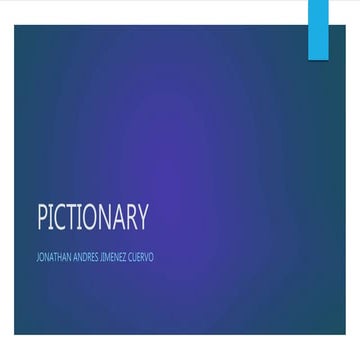 Pictionary | PPTX