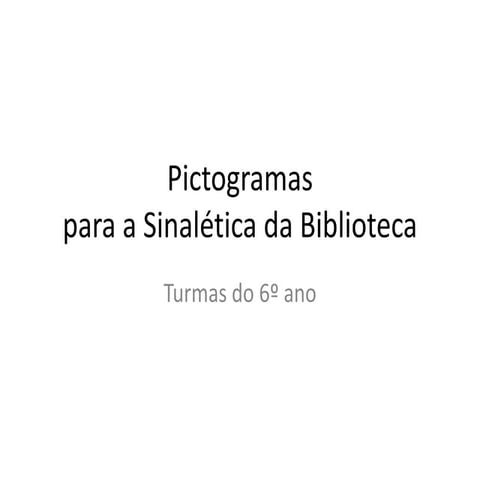 Pictogramas