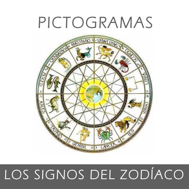 Pictogramas zodíaco