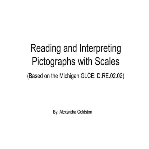 Pictograph presentation