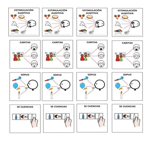 Pictos pequeños aula-estimulación