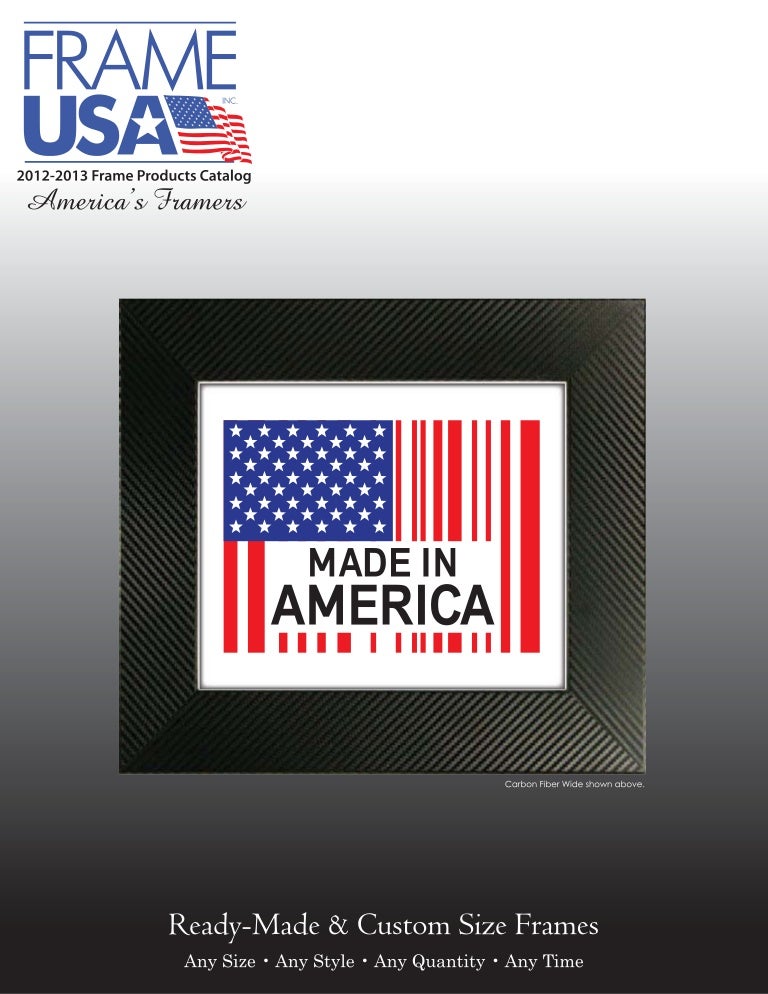 Picture Frames Catalog Frame USA