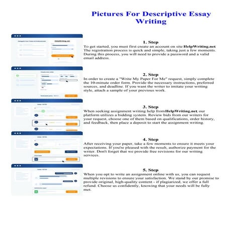 Pictures For Descriptive Essay Writing. Online assignment writing service.