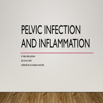Parametritis/ Pelvic Cellulitis | PPTX