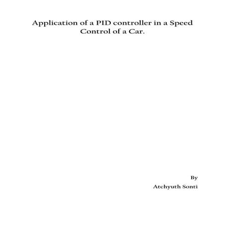 Pid controller | PDF