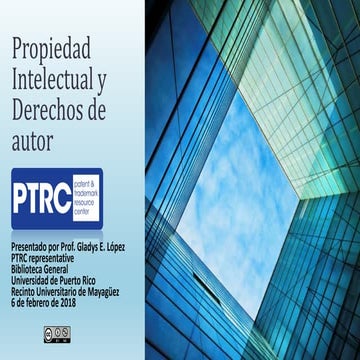 Propiedad Intelectual y Derechos de Autor | PDF
