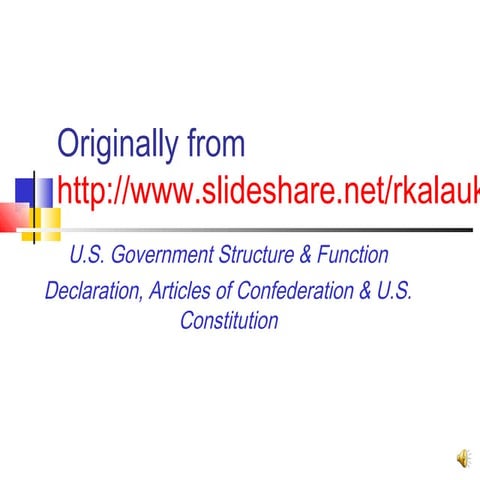 Basics of the Constitution