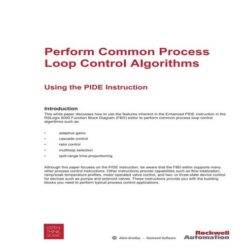 Simulation analysis of Series Cascade control Structure and anti-reset ...