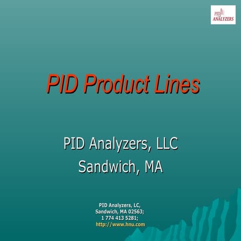 PID Product Philosophy