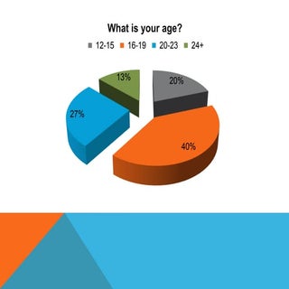 Media Questionnaire Pie Chart Results