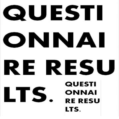 Pie charts from surveys