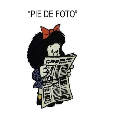Pie de foto