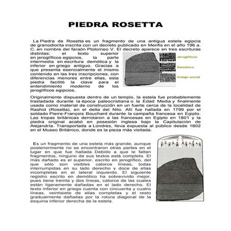 Piedra rosetta