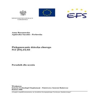 Pielęgnowanie dziecka chorego