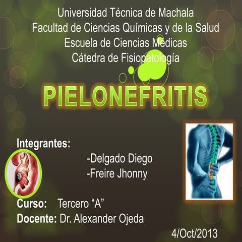 Fisiopatologìa de Pielonefritis