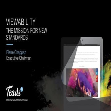 Interact 2015, Pierre Chappaz - Teads