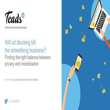 DWS16 - Plenary - Will adblocking kill the ads business - Pierre Chappaz, Teads