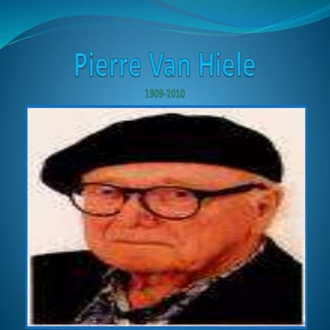 Pierre van hiele final presentation