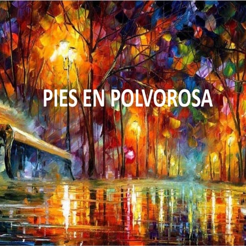 Pies en polvorosa - escritura creativa- curso 15-16