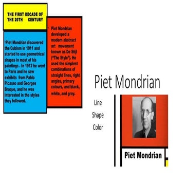 Piet mondrian