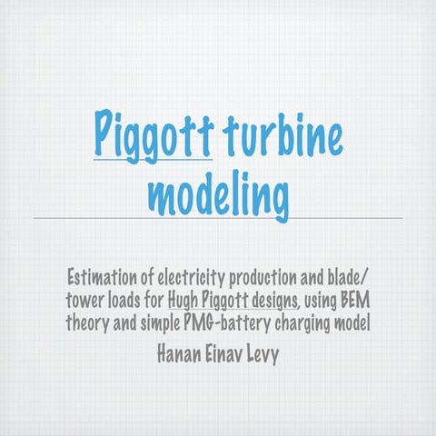 Piggott turbine design_code_dakar_presentation