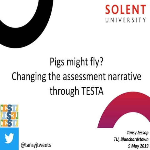Changing the assessment narrative